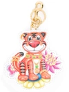 MOSCHINO MOSCHINO JEWELLED TIGER KEYRING - MULTICOLOUR,A8503800111805372