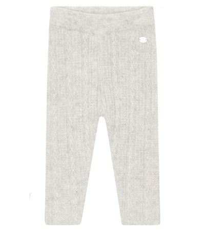 Tartine Et Chocolat Baby Cashmere Leggings In Gris Chine
