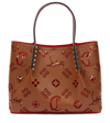 Christian Louboutin Cabarock Small Loubinthesky Perforated Tote Bag In C952 Rocaroca