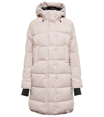 Canada Goose Alliston Packable Mid-length Down Coat In Pink