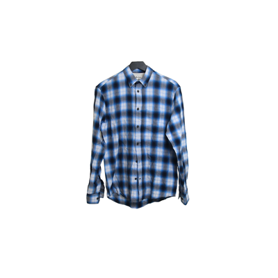 Acne Studios Sarkis Shado Shirt Blue White In 44