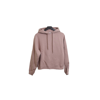 Alexander Wang Foundation Terry Hoodie W/puff Paint Logo Rose Beige In Xxl