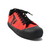 Celine Plimsole Lace Up Sneaker Canvas Red/black In Us 16