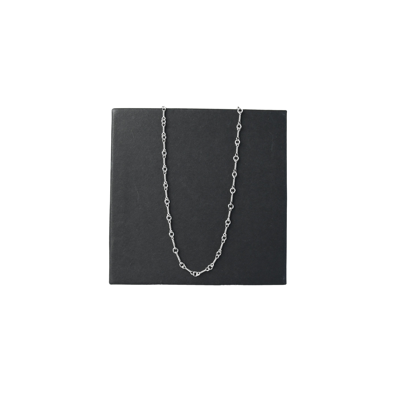 Chrome Hearts Twist Chain Necklace White Gold In Default Title