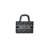Dior Mini Book Tote Blue In Default Title