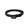 DIOR DIOR TAUPE BOBBY BOX GOLD HARDWARE BELT BLACK