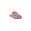 Gucci New Canvas Gg Malaga Kid Princetown Red In Us 16