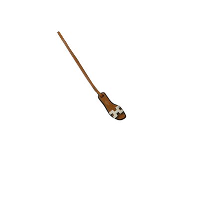 Pre-owned Hermes Nano Oran Charm Gold Craie In Default Title