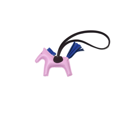Pre-owned Hermes Rodeo Pm Pink Blue Brown In Default Title