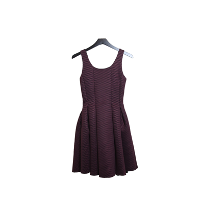 Maje Technical Fabric Dress Rose In 2