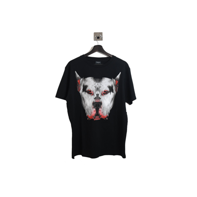 Marcelo Burlon County Of Milan Marcelo Burlon Devil Dog T-shirt Black In Xxl