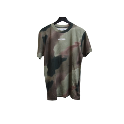 Off-white Camo Barrel Work S/s T-shirt Camo In Xxl