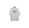 Palm Angels Bear Over Tee White Brown In Xxl