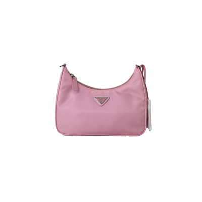 Prada Re-edition 2005 Nylon Bag Pink In Default Title