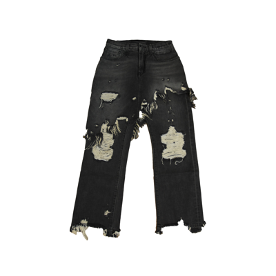 R13 Double Classic Elma Jeans Black In 28