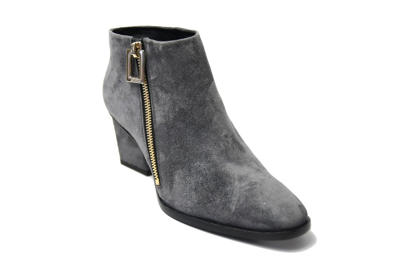 Roger Vivier Bootie Skyscraper Zip Dark Grey 65 In Us 16