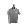 THOM BROWNE THOM BROWNE 2 TONE T SHIRT GREY BLUE