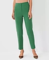 Ann Taylor The Petite High Waist Slim Pant - Curvy Fit In Sweet Basil