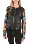 PHILIPP PLEIN PHILIPP PLEIN WOMEN'S BLACK OUTERWEAR JACKET,P19CWLB0867PLE002N02 XL