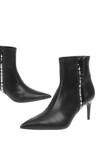 MOSCHINO MOSCHINO WOMEN'S BLACK OTHER MATERIALS ANKLE BOOTS,JA21107G1DIE0000 37