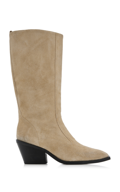 Flattered Women's Carla Suede Boots In Neutral