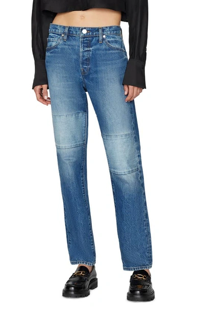 Frame Le Slouch High Waist Straight Leg Jeans In Nocolor