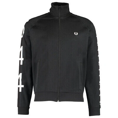 Pre-owned Fred Perry X Made Thought 544 Black Track Jacket