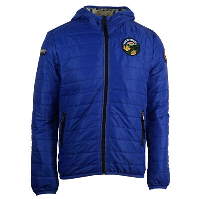 Pre-owned Napapijri Aric Sum Blue Jacket