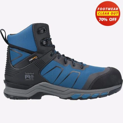 Pre-owned Timberland Pro Hypercharge Mens Composite Safety Toe Work Boots Teal