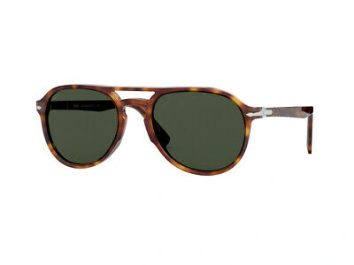 Pre-owned Persol Sunglasses Po3235s 24/31 Havana Green