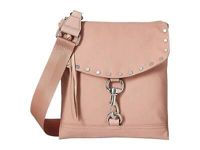 Pre-owned Rebecca Minkoff Vintage Pink Nylon Flap Crossbody Bag