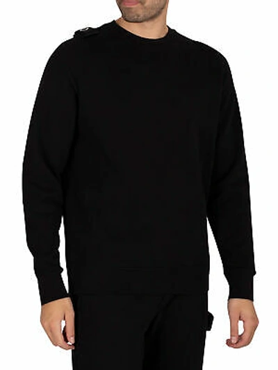 Pre-owned Ma.strum Men's Core Crew Sweatshirt, Black