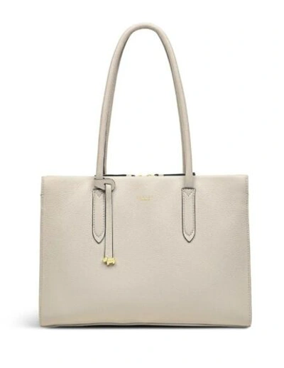 Pre-owned Radley Shoulder Bag. "arlington Court" Large, Dove Grey Soft Leather. £239