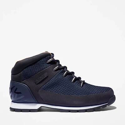 Pre-owned Timberland Euro Sprint Fabric Hiking Boot - Navy