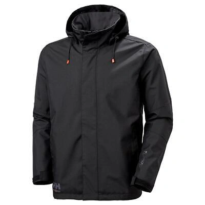 Pre-owned Helly Hansen Oxford Shell Jacket Black