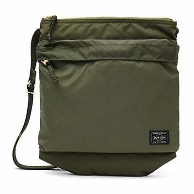 Pre-owned Porter Yoshida Bag 855-05901 Shoulder Bag Force Olive F/s W/tracking Japan