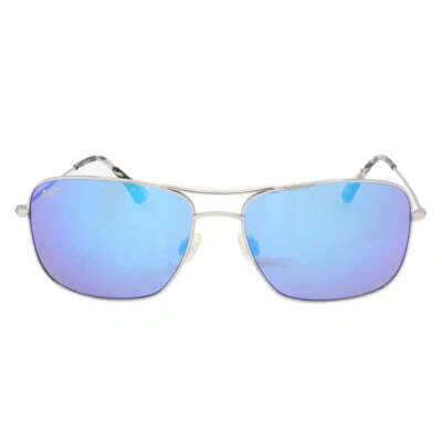 Pre-owned Maui Jim Unisex Sunglasses Wiki Wiki B246-17 Polarised Designer Sun Glasses