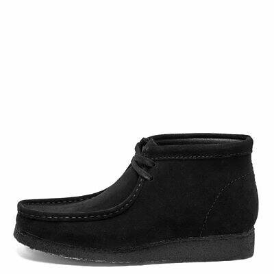 Pre-owned Clarks Originals Wallabee Boots - Black