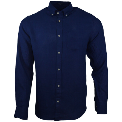 Pre-owned Gant Men`s Long Sleeves Linen Shirt - 3012420