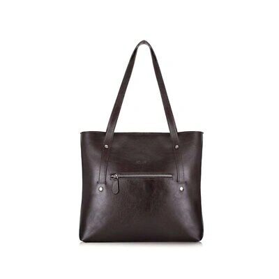 Pre-owned Solier Handbags For Everyday Women  Fl23 Fl23darkbrown27328 Brown