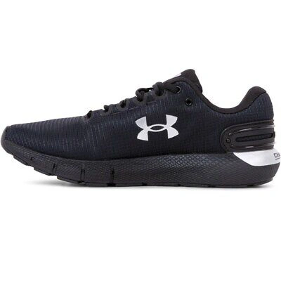Pre-owned Under Armour Shoes Running Men  Charged Rogue 25 Storm 3025250001 Black