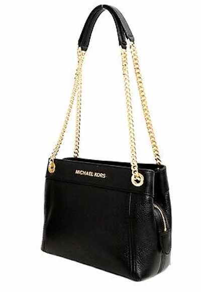 Pre-owned Michael Kors Bag Handbag Jet Set Item Md Chain Messenger Leather