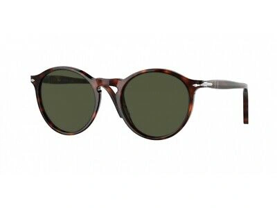 Pre-owned Persol Sunglasses Po3285s 24/31 Havana Green Man Woman