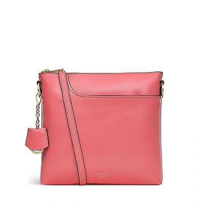 Pre-owned Radley Pckets2 M Xb Ladies Crossbody Pack Case Sack Holdall Zip Stamp