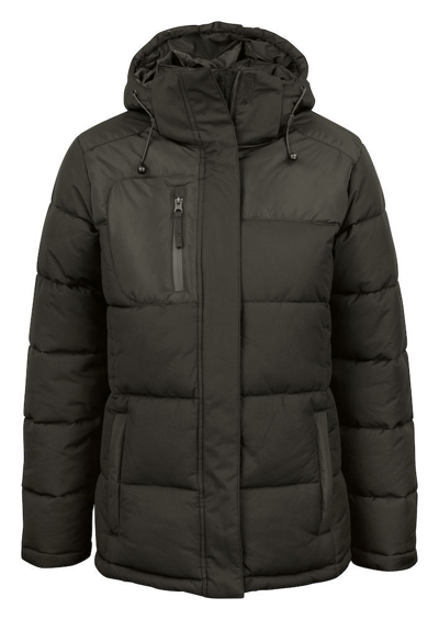 Pre-owned Clique Premium Ladies Winter Coat - Waterproof, Heavily Padded - Navy/black/grey/xs-2xl