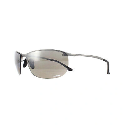 Pre-owned Ray Ban Ray-ban Sunglasses Rb3542 029/5j Gunmetal Grey Mirror Silver Polarized