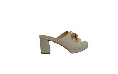 Pre-owned Bianca Di 2713 Women's Sandals Open (cream N.37)