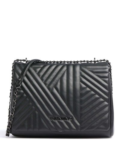 Pre-owned Valentino Garavani Valentino Bags Quilted Black Medium Crossbody Bag Signoria