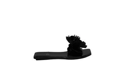 Pre-owned Jeffrey Campbell Slippers Woman Jc-1028-1-6 Black ( N.38)