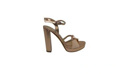 Pre-owned L'amour 28 Sandals Open Woman Heel (copper N.37)